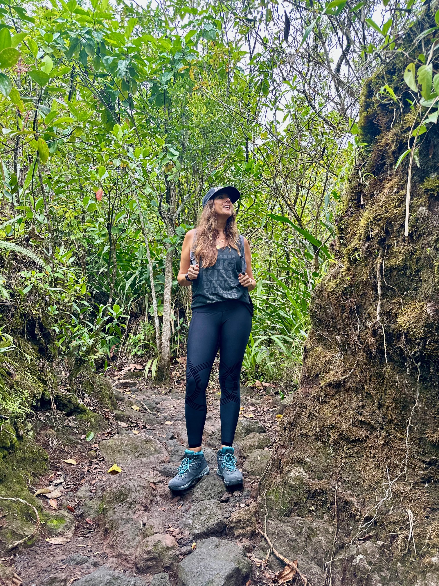 Jodi on the trail